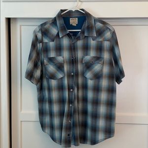 Levi’s Cotton Short Sleeve Button Down Shirt